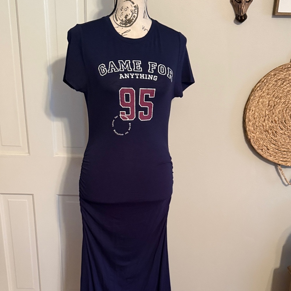 ANTHROPOLOGIE Graphic T-Shirt Dress